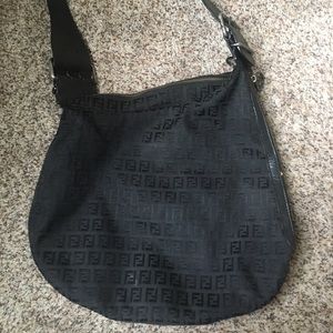 Fendi Black hobo bag